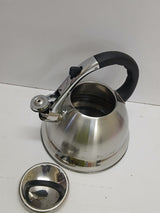 HausRoland Whistling Kettle 3.5L Stainless Steel, Stovetop Tea Kettle with 3-Layer Copper Base for Fast Boiling, Induction, Zinc Alloy Handle