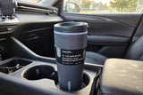 Owala SmoothSip Slider Insulated Coffee Tumbler 596ml 20oz, Stainless Steel Travel Mug with Leak Proof Slide Lid, Hot 6 Hours Cold 24 Hours