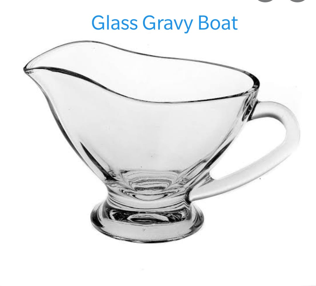 Pasabache Basic Glass Gravy Boat 162mm