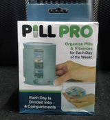 Pill Pro Organize Pills & Vitamins For Each Day Of The Week