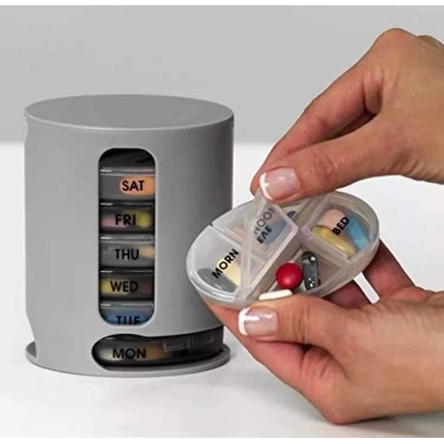 Pill Pro Organize Pills & Vitamins For Each Day Of The Week