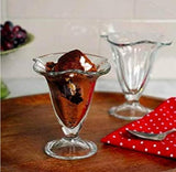 Polycarbonate ice cream/desert glass 1pc