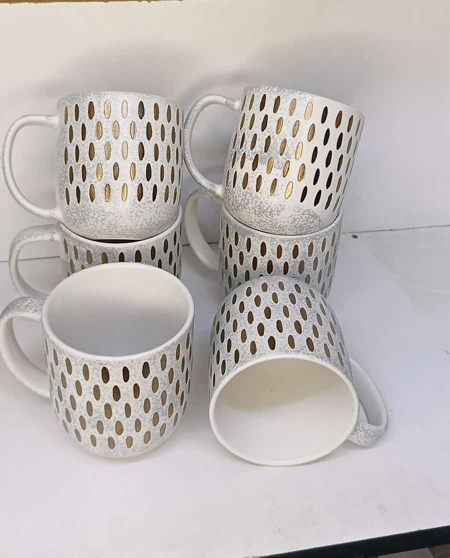 Quality Porcelain Cup 6pcs Set