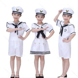 Professional Children's Marine hostess & host sailor cosplay costume