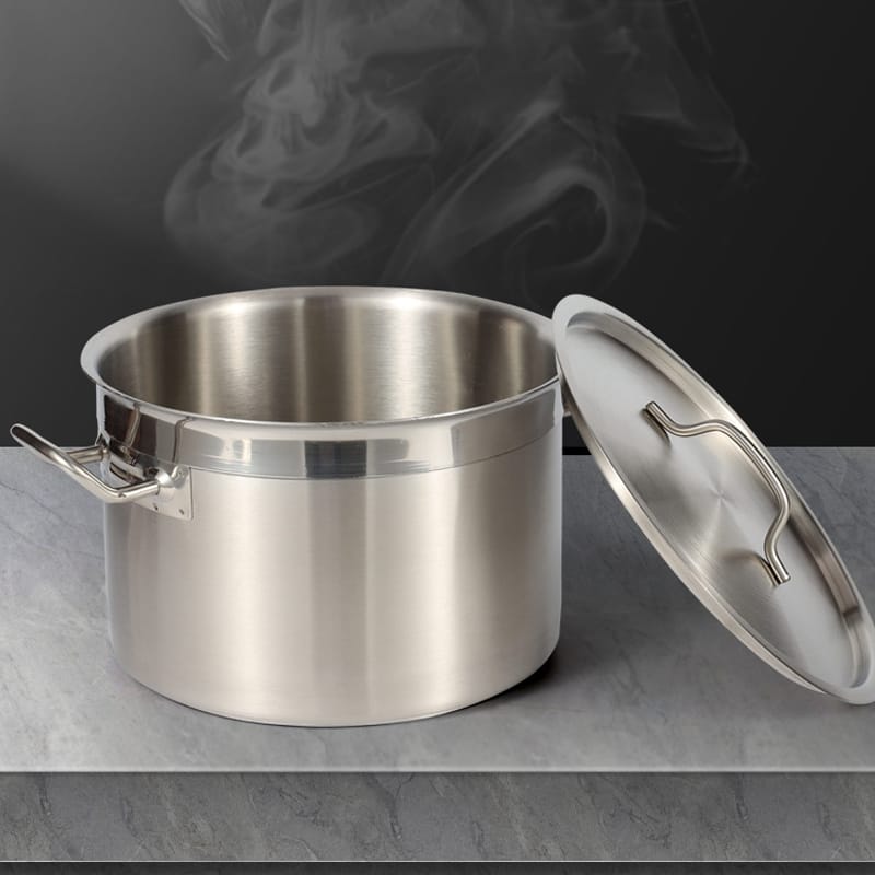 SoulChef Pure Stainless Steel Cookware Casserole with Lid