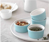 Ramekin Dessert Bowl Blue 6pcs set