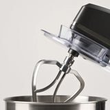 Rebune Electric Mixer, 7L Bowl with Handle, 6 Speed Settings for Whipping, Kneading and Mixing, 1100W