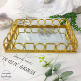 Rectangular European Style Decor Vanity Tray