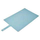 Joseph Joseph Roll-Up non-slip silicone pastry mat, 58 by 38cm, in blue.