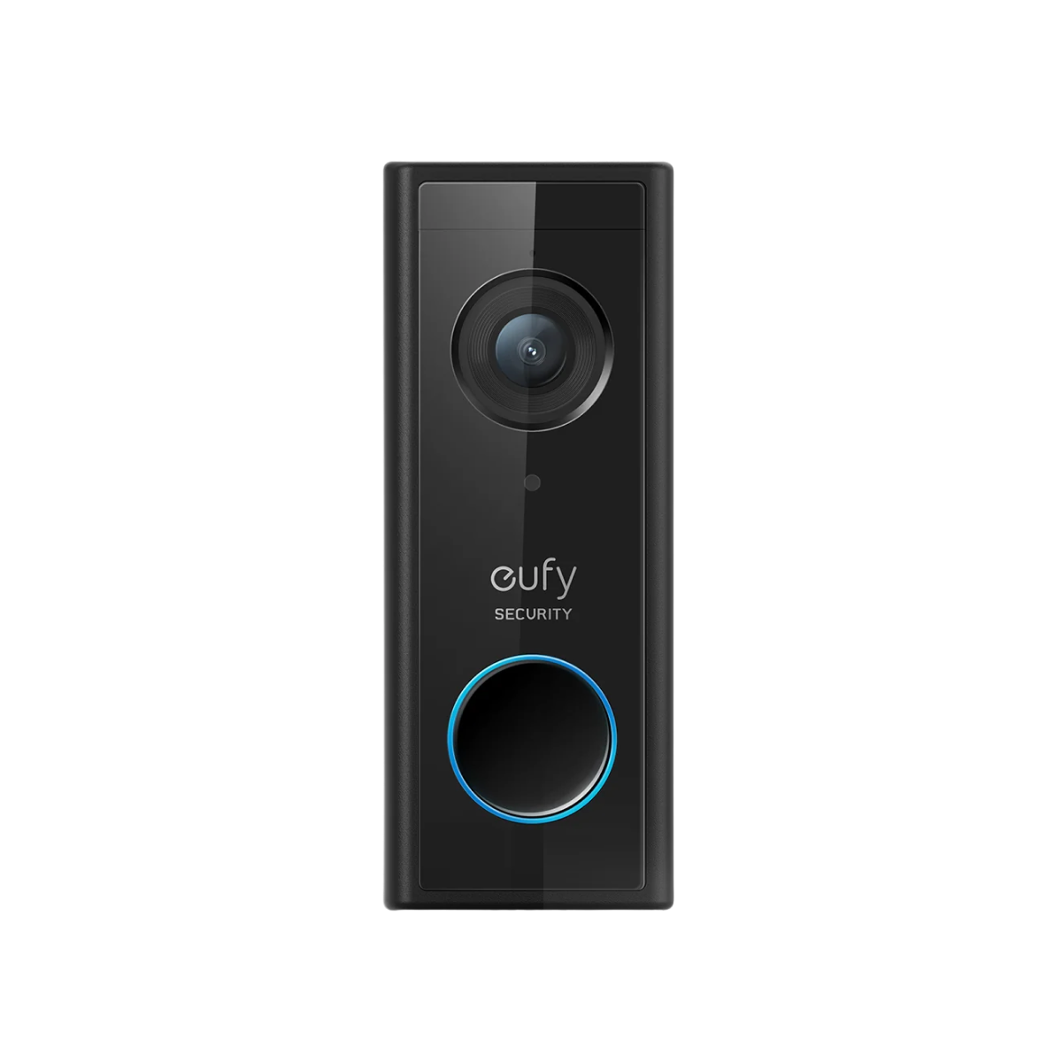 eufy Video Doorbell 2K Battery-Powered, Black + White