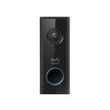 eufy Video Doorbell 2K Battery-Powered, Black + White