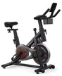 S26 indoor cycling spin bike in black with red 6kg flywheel and smart resistance knob