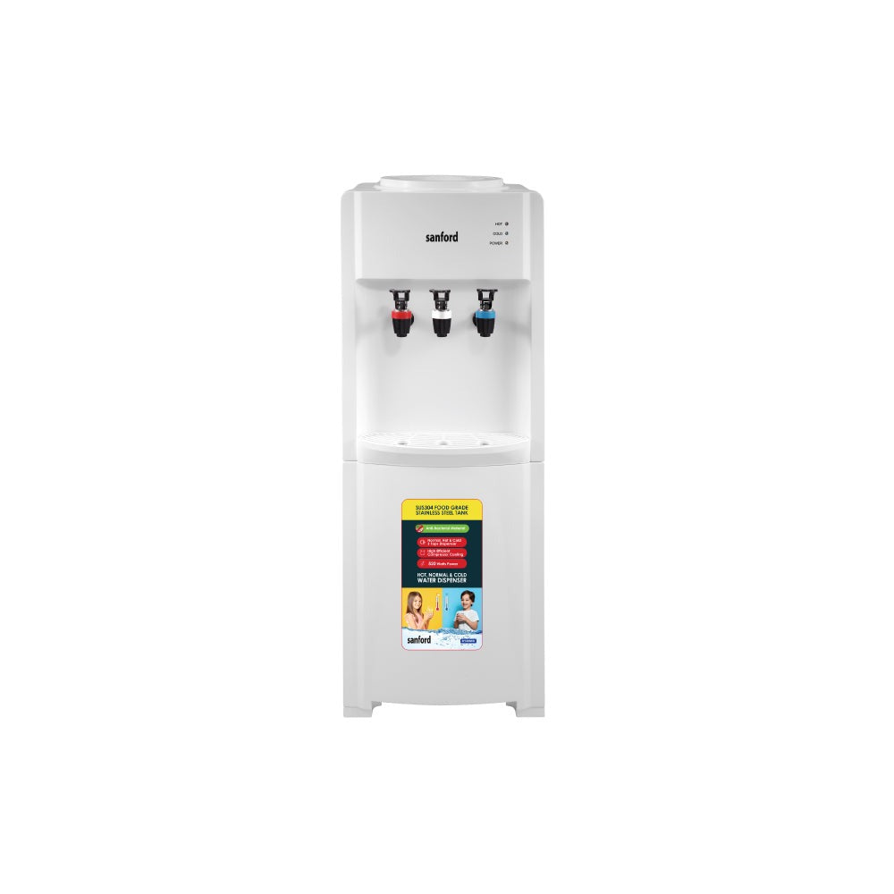Sanford Hot & Cold Water Dispenser 3-Tap With Cabinet Storage for Home Office