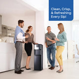 Sanford Bottom Load Hot, Cold & Normal Water Dispenser | #304 Stainless Steel Tank | Compressor Cooling | 520W Power