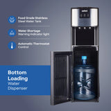 Sanford Bottom Load Hot, Cold & Normal Water Dispenser | #304 Stainless Steel Tank | Compressor Cooling | 520W Power