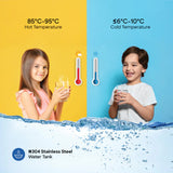 Sanford Bottom Load Hot, Cold & Normal Water Dispenser | #304 Stainless Steel Tank | Compressor Cooling | 520W Power