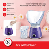 Sanford 100W 2-in-1 Facial Steamer and Sauna with Nasal Mask