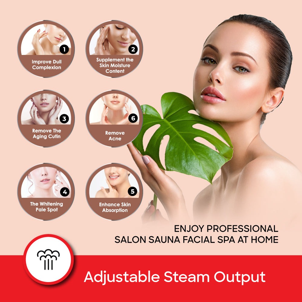 Sanford 100W 2-in-1 Facial Steamer and Sauna with Nasal Mask