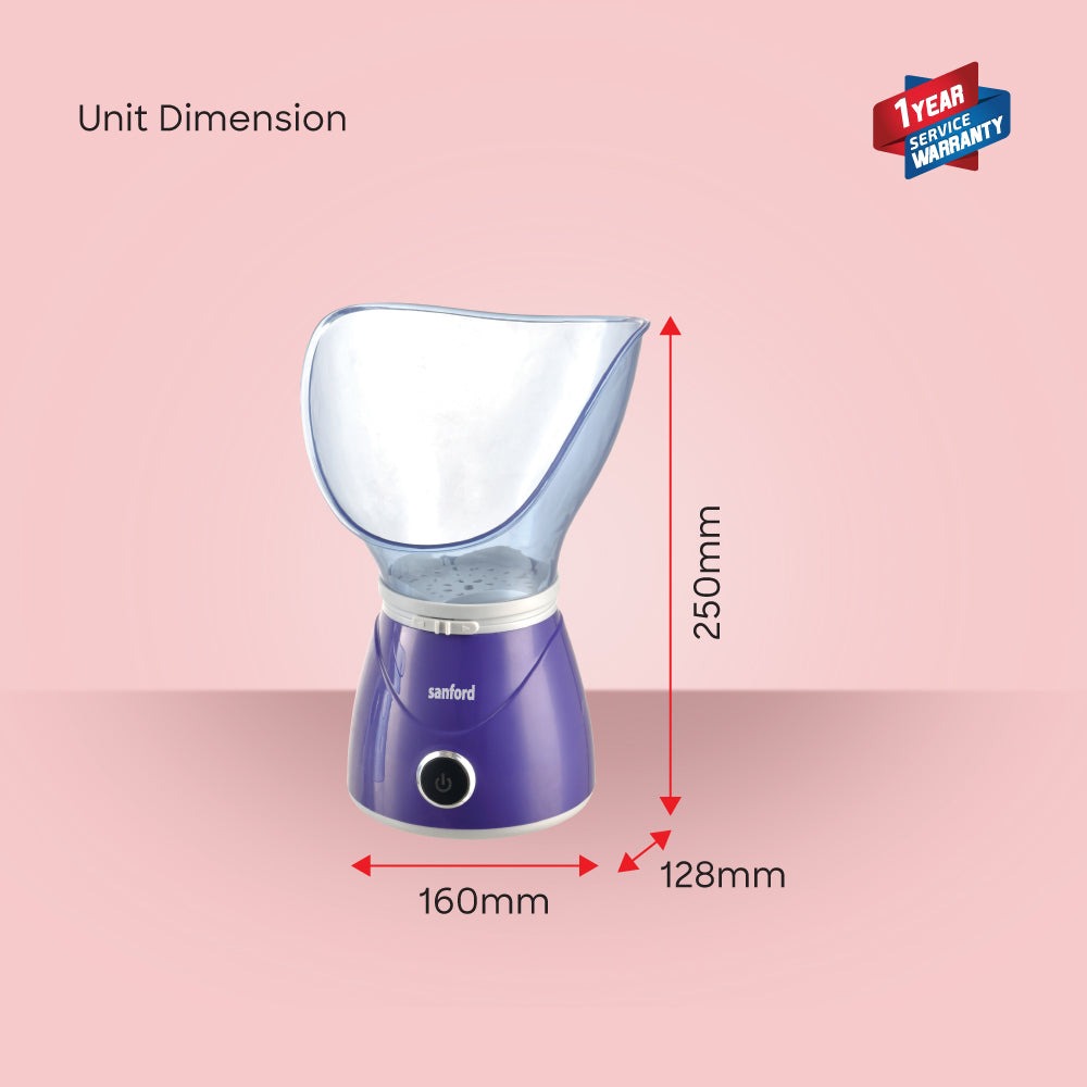 Sanford 100W 2-in-1 Facial Steamer and Sauna with Nasal Mask