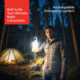 Sanford Rechargeable 5W LED Lantern with 7 Modes and 24-Hour Runtime | Dual White & Yellow Light | USB Charging