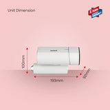 Sanford 1300W Travel Garment Steamer with Foldable Handle & Brush