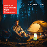 Sanford 8W Rechargeable LED Lantern with 3 Modes and 65-Hour Runtime | 40 SMD LEDs | 6V 5500mAh Battery