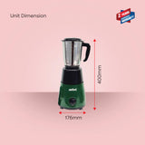 Sanford 550W Mixer Grinder | 1.2L Blending Jar & 0.4L Chutney Jar | 3-Speed Control | Stainless Steel Blades