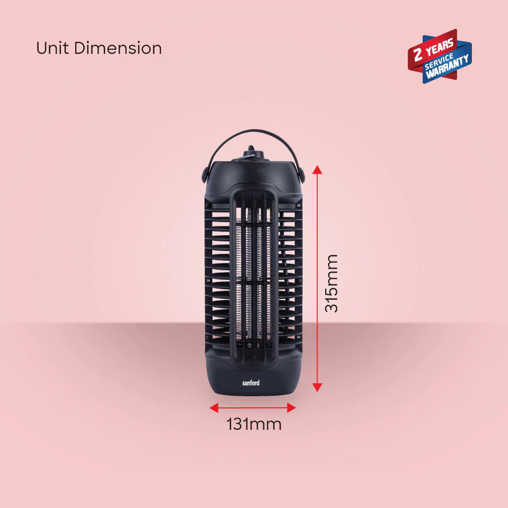 Sanford Electric Mosquito Zapper | 1500V Power | UV High-Attraction Tube | Rust-Resistant | Eco-Friendly & Non-Toxic