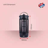 Sanford Electric Mosquito Zapper | 1500V Power | UV High-Attraction Tube | Rust-Resistant | Eco-Friendly & Non-Toxic