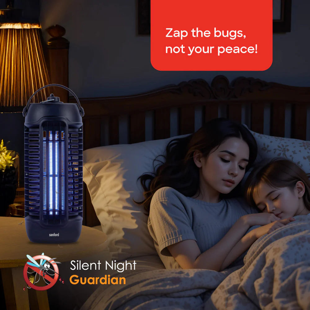 Sanford Electric Mosquito Zapper | 1500V Power | UV High-Attraction Tube | Rust-Resistant | Eco-Friendly & Non-Toxic