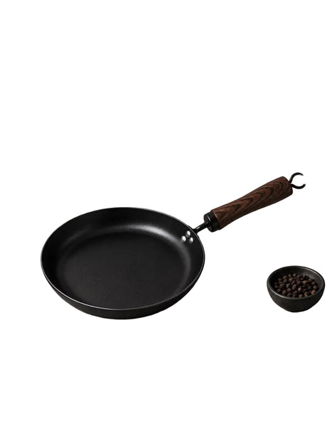Signature Black Carbon Fry Pan – Heavy-Gauge Carbon Steel Frying Pan - 24 cm