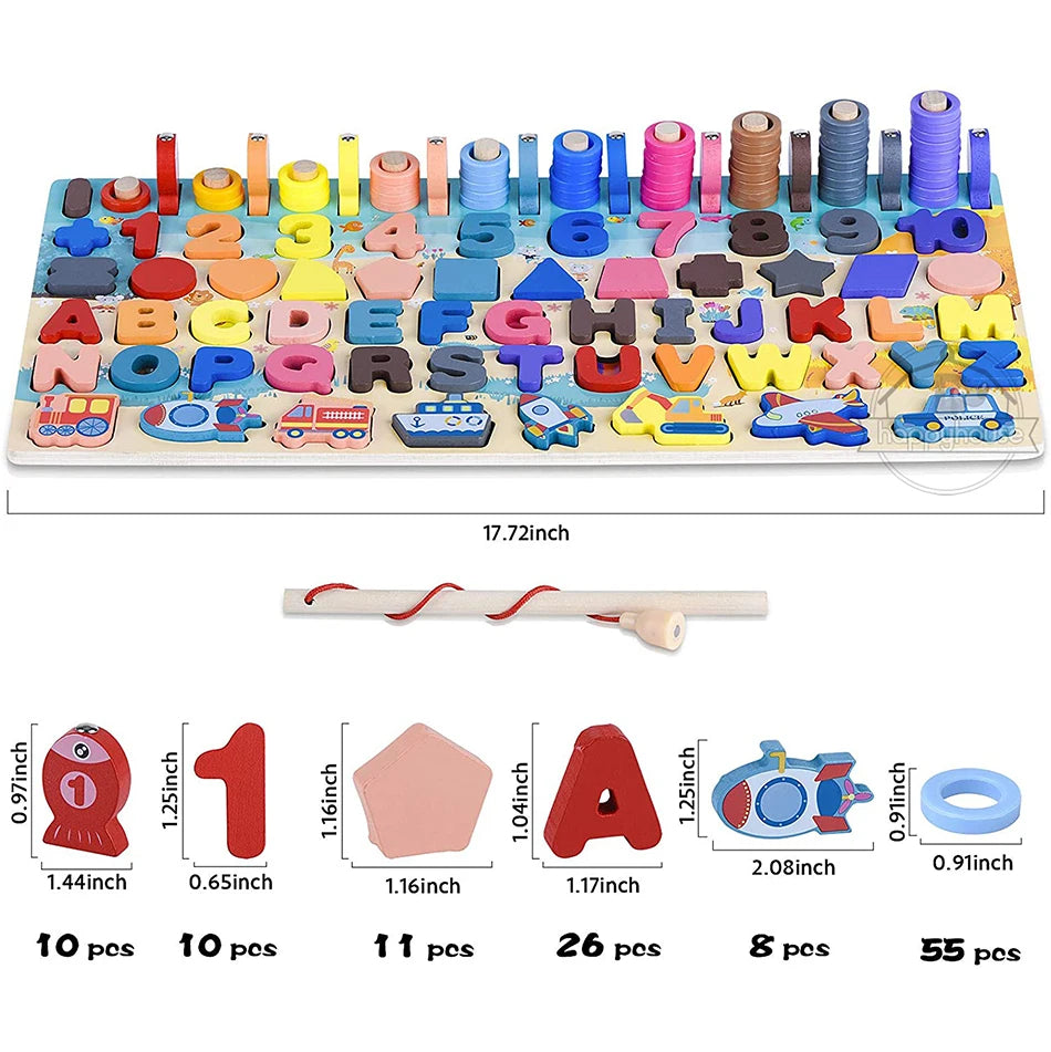 8 in 1 montessori board