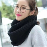 Warm Knitted Woolen Scarf