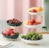 3Tier Nordic Ceramic Fruit/Snack Stand