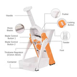 Multifunctional vegetables slicer