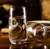Glassware Starter: 6 Water Glasses and 6 Danny Home Stemless Wine Glasses