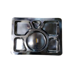 Signature Stainless Steel 6Com Mess Partition Tray