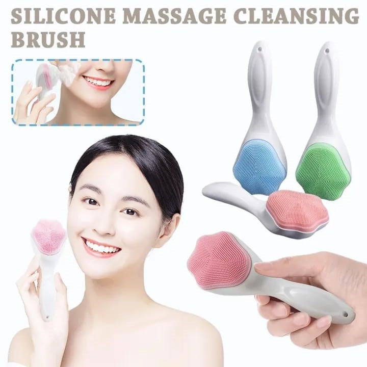 Silicone Massage Cleaning Brush