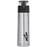 Milton Atlantis Thermosteel Water Bottle  400ml Vacuum Insulated Flask – Leakproof, BPA-Free Stainless Steel Thermos for Hot/Cold Drinks