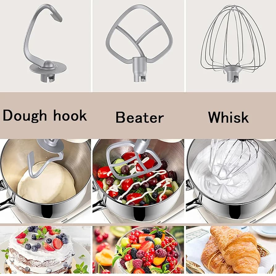 Sisiru Stainless Steel Bowl Stand Mixer