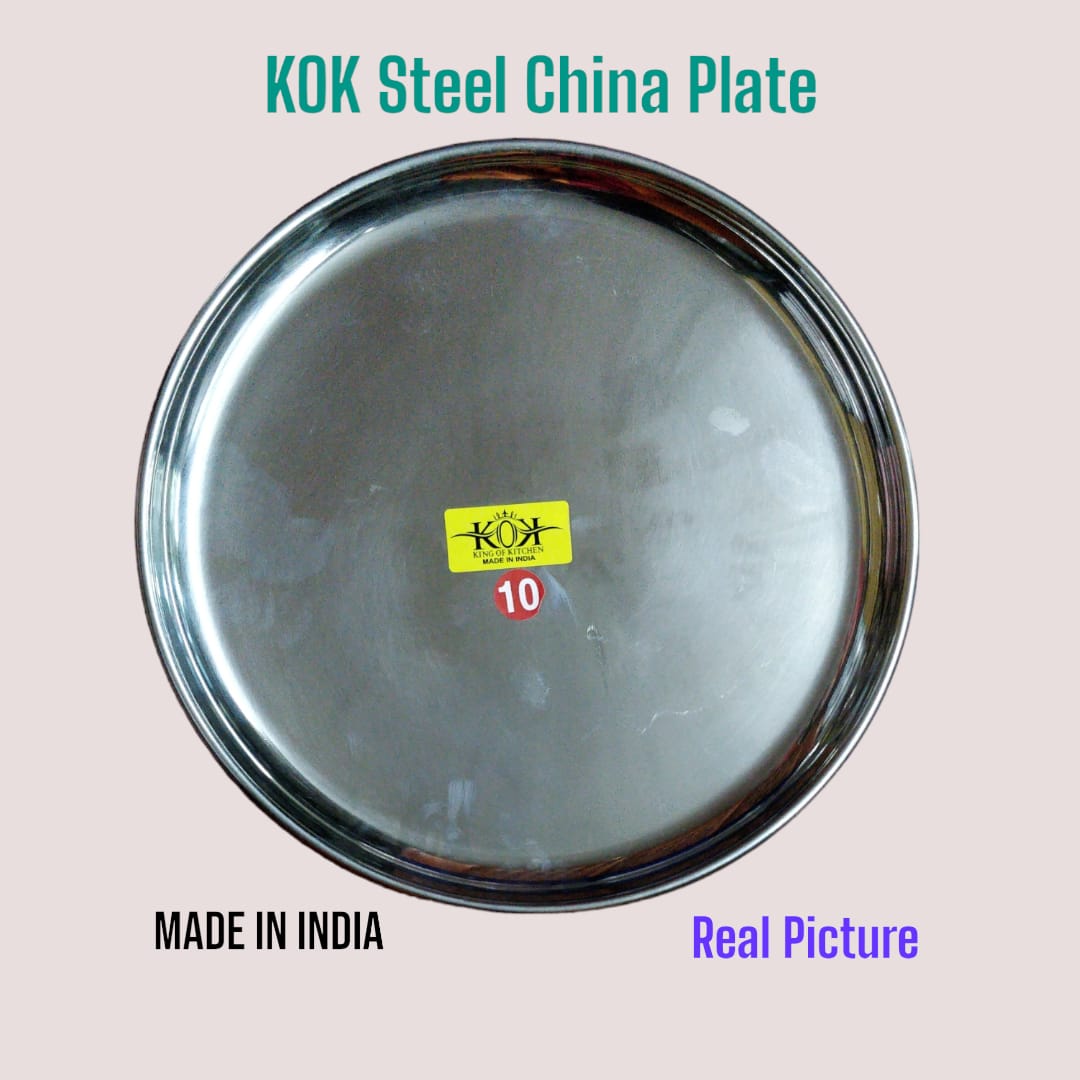 Stainless Steel China Plate