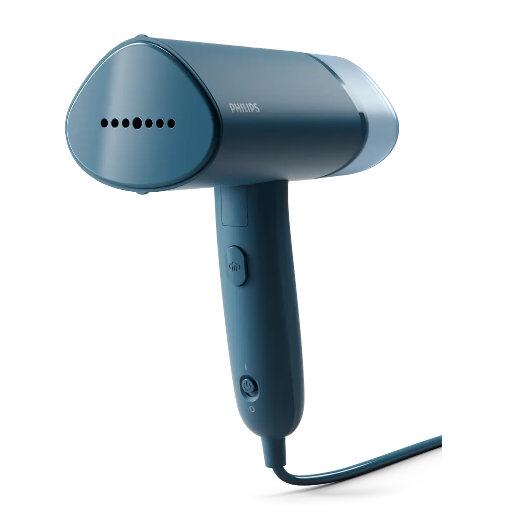 Philips 3000 Series Handheld Garment Steamer 1000W - Compact & Foldable, 100ml Detachable Tank, Ready in 30 Seconds