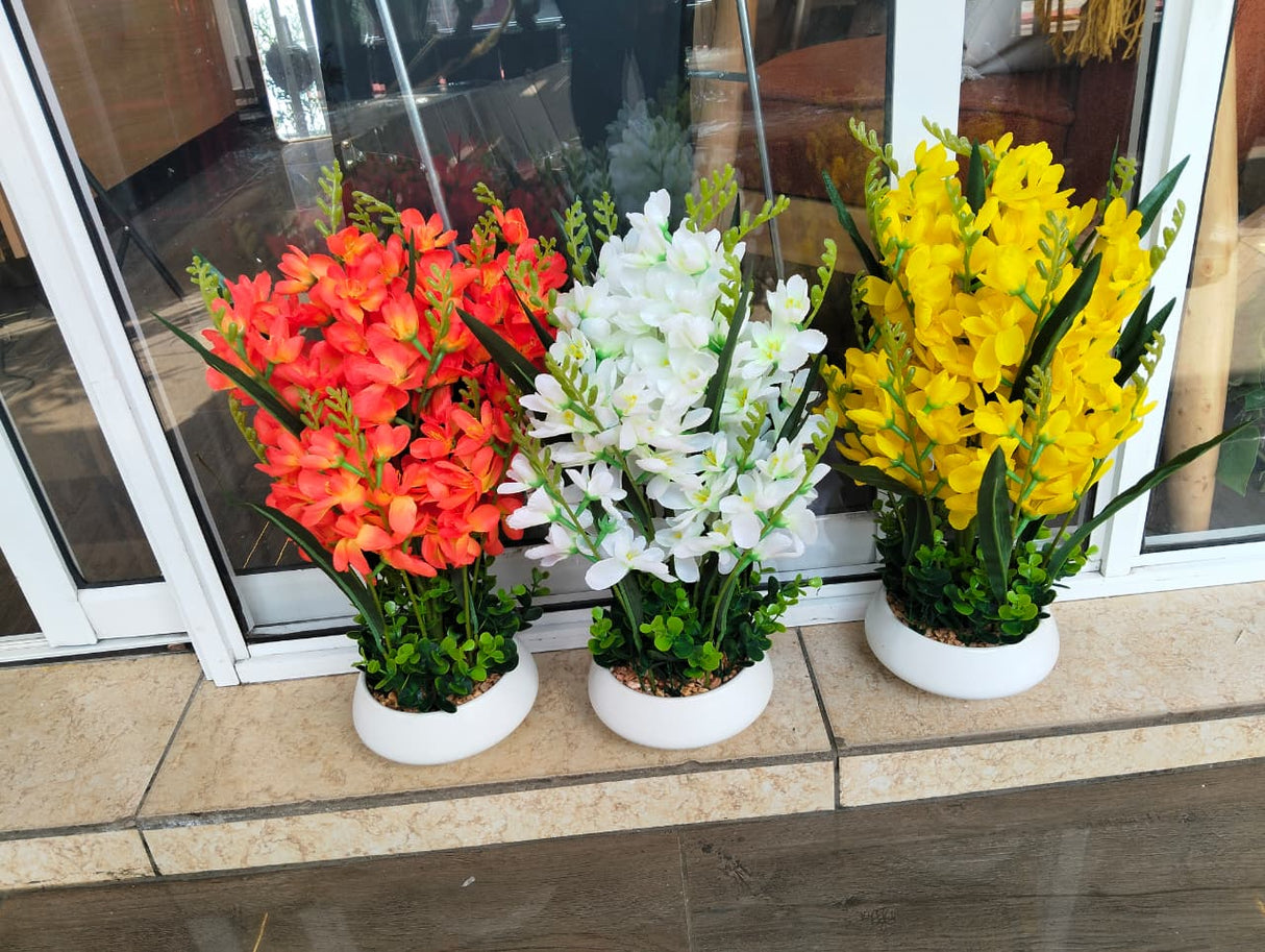 Table Top Big Potted Flowers