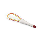 Joseph Joseph Twist 2-in-1 collapsible balloon and flat whisk in multicolour.