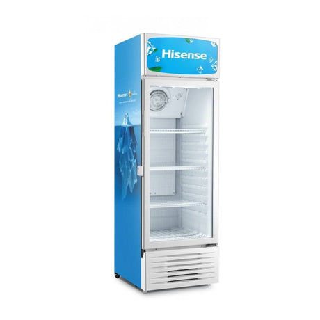 Hisense 222L Vertical Showcase Glass Door with Lock | FL30FC