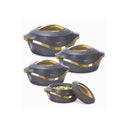 MILTON Pearl 4pcs Inner Stainless Steel Hot Pot Food Warmers