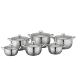 Edenberg Premium Stainless Steel Cookware Set 12pcs | Sufurias 2.1L–6.5L Kenya