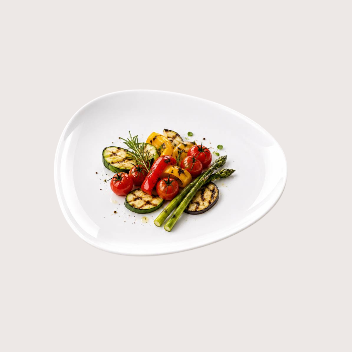 Signature Reuleaux Triangular Plates Kenya – Glassware Dinner, Soup, Side & Serving Plates