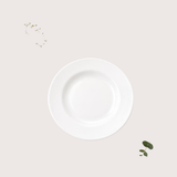 Signature Round Glassware Plates – Scratch-Resistant & Dishwasher Safe