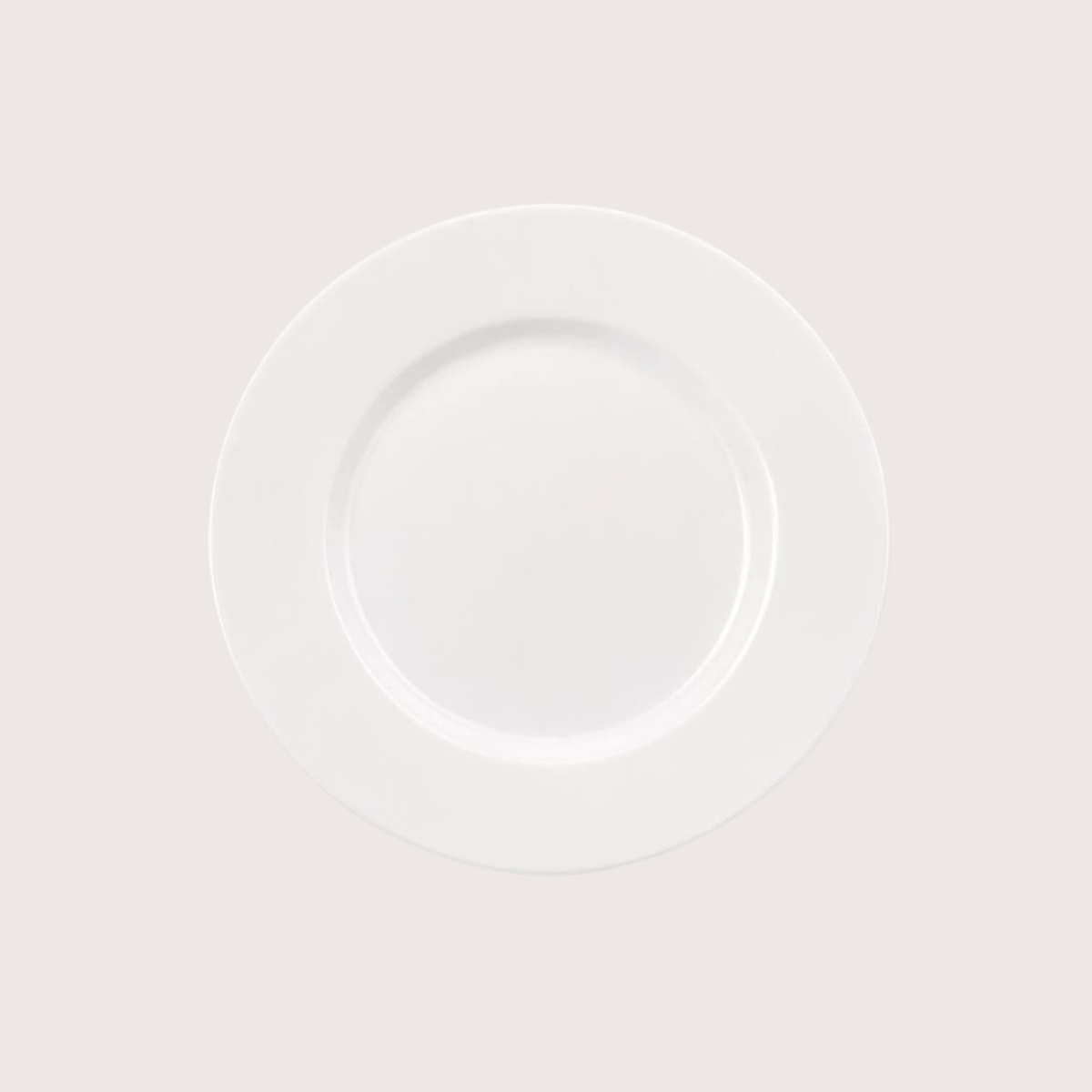 Signature Round Glassware Plates – Scratch-Resistant & Dishwasher Safe